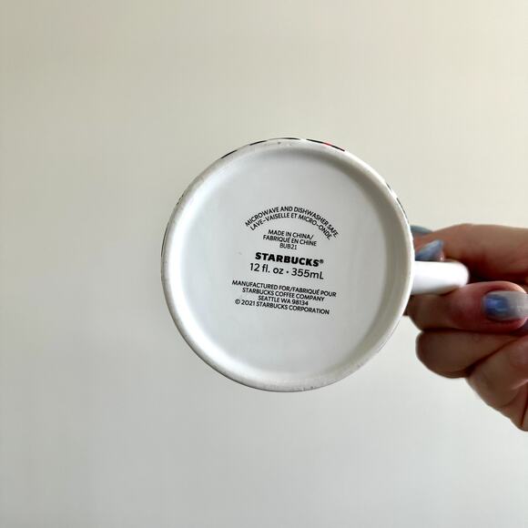 Starbucks Christmas Holly Pine Holiday Mug - Picture 4 of 5